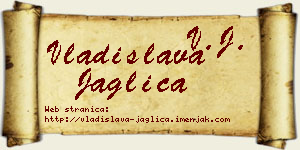 Vladislava Jaglica vizit kartica
